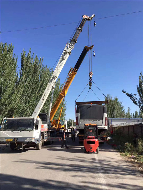 辽源市港口集装箱搬运案例